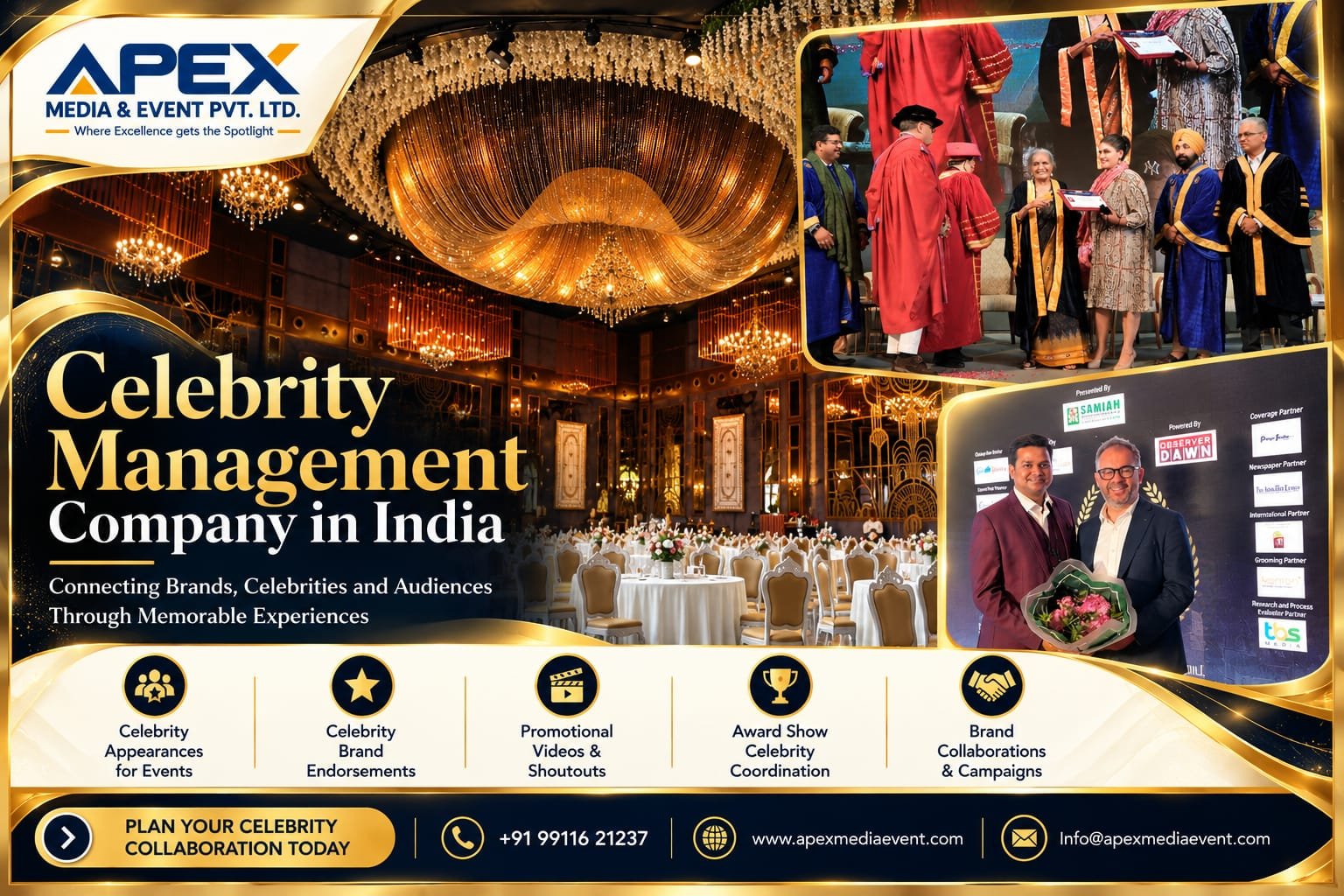 Celebrity Management Company in India